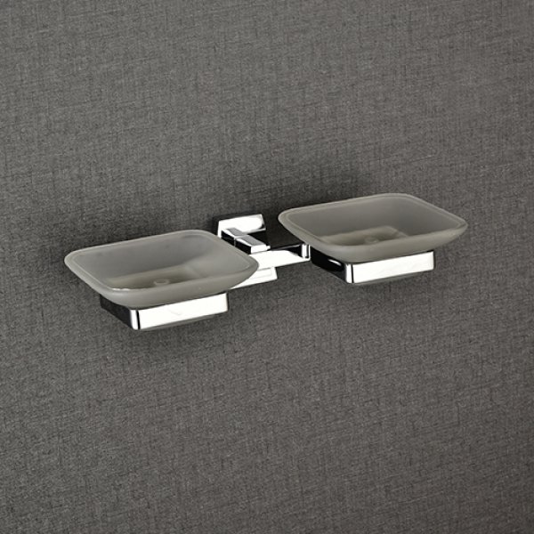 Double Soap dish Glass